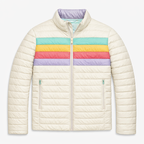 Vinicunca Unisex Down Puffer Jacket - Pastel