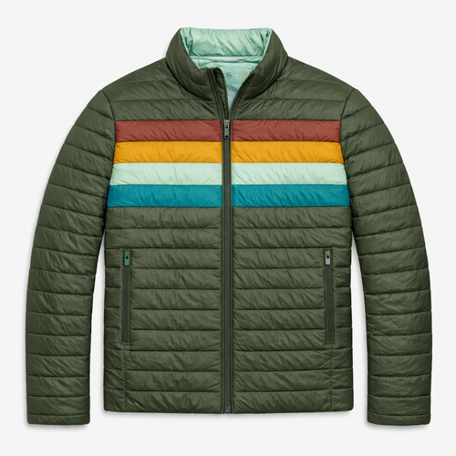 Vinicunca Unisex Down Puffer Jacket - Desert Mirage