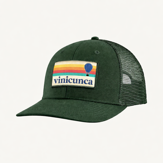 Vinicunca P-6 Logo Trucker Hat - Green